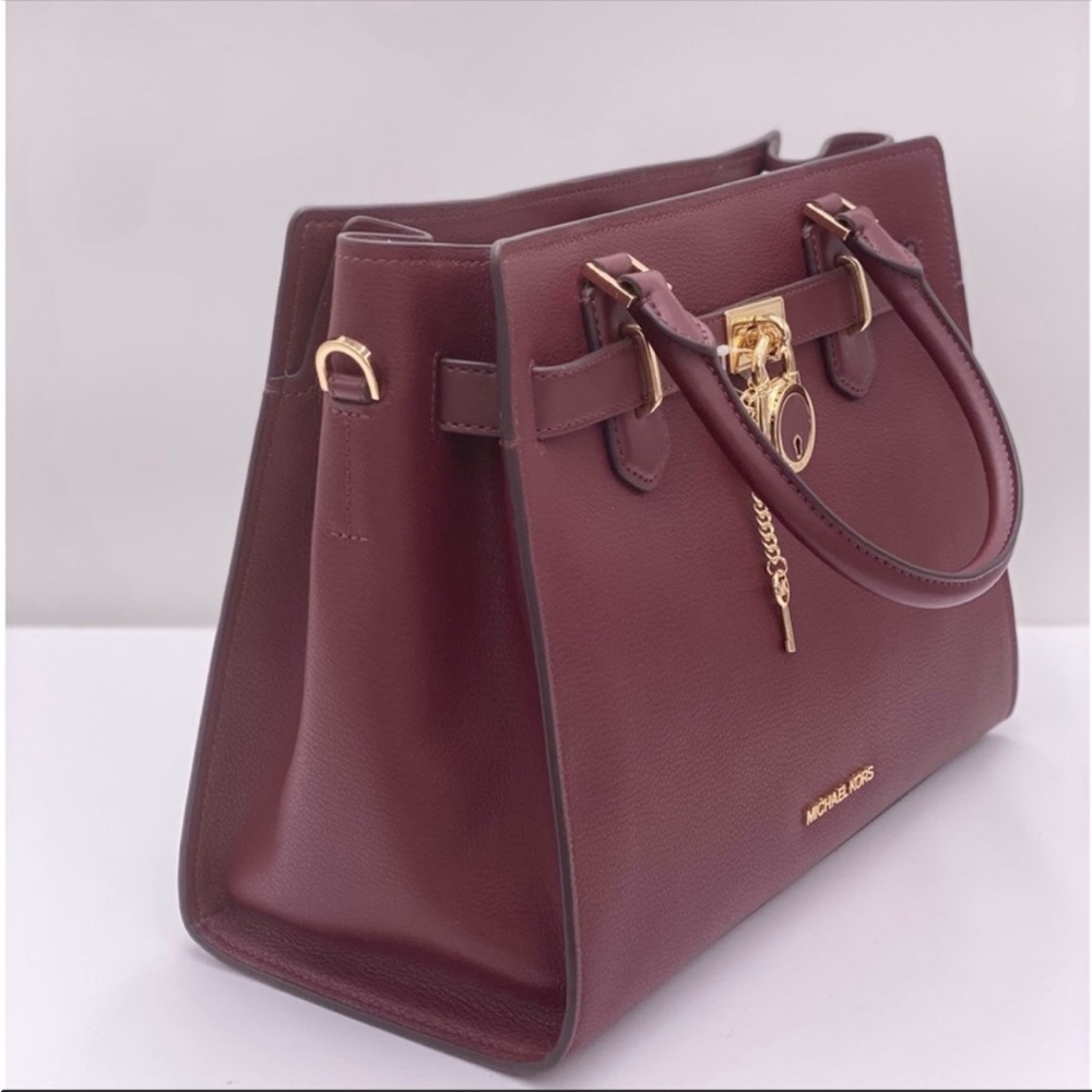 Michael Kors Hamilton Meidum
Satchel Shoulder Crossbody Bag
Merlot - Picture 5 of 15